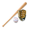 Sport-Thieme Kit baseball/tee-ball « Senior », Avec gant main droite