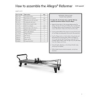 Balanced Body Pilates-Reformer "Allegro"