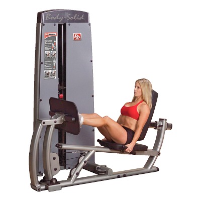 Body-Solid Beinpresse und Wadenmaschine "Pro Dual", Gewichtsblock 95 kg