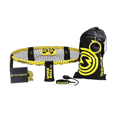 Jeu de plage Spikeball - set complet filet, 3 balles, pompe