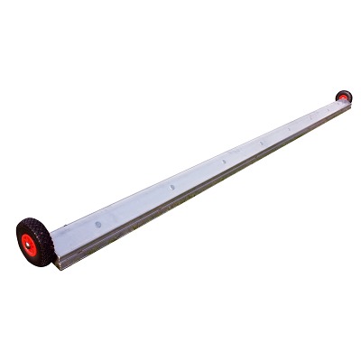 Fussballtor-Kippsicherung für Jugend-Fussballtore "Safety", Rechteck-Profil 40x80 mm, Für Jugendtore 5x2 m, untere Tortiefe 1 m