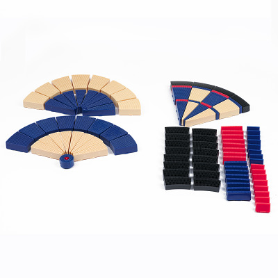 Kings Dart Dart-Segmente-Set "Profi Turnier", Blau-Beige