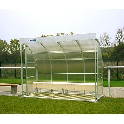 Sport-Thieme Ersatz-Dachplatte für Spielerkabine, Polycarbonat-Verglasung