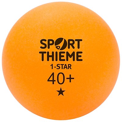 Sport-Thieme Tischtennisball "Ace", Orange