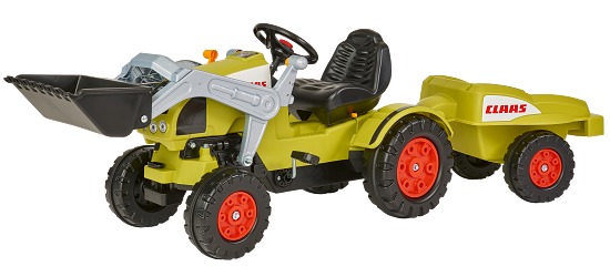 Tracteur CLAAS Celtis avec remorque