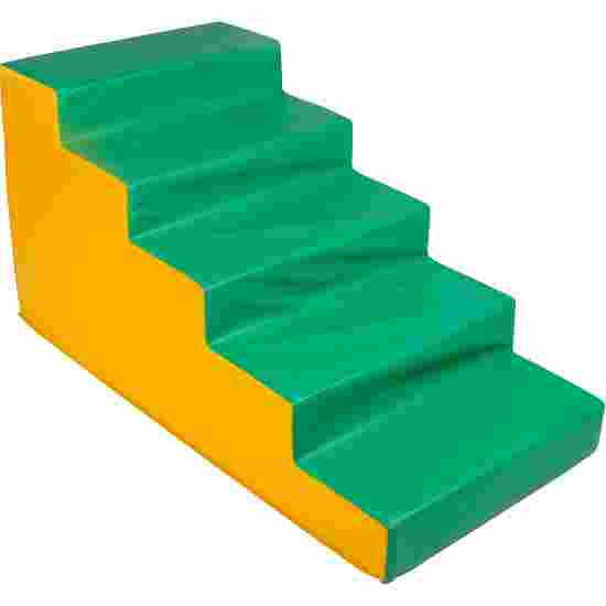 Élément de construction en mousse Sport-Thieme « Escalier » pour éléments de construction en mousse 5 marches, 120x60x60 cm