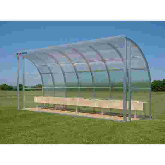 Abri de touche Sport-Thieme pour 10 personnes Sièges, Polycarbonate