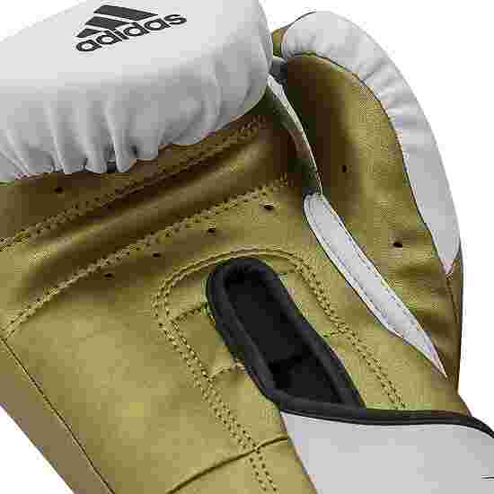 Adidas Boxhandschuhe &quot;Speed Tilt 350V&quot; Weiss-Gold, 12 oz.