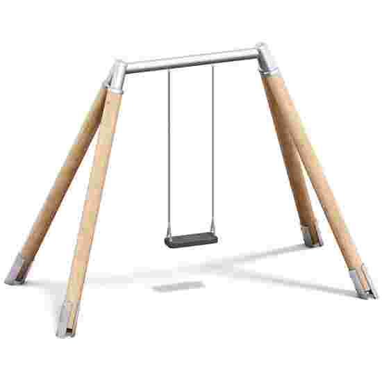 Balançoire simple Playparc Bois/Métal Hauteur de suspension 200 cm