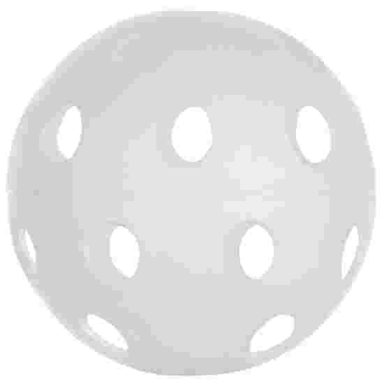 Balle de floorball Sport-Thieme « Match » Blanc