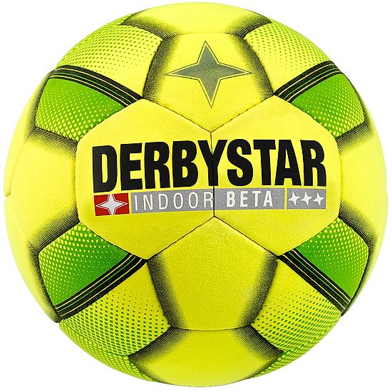 Ballon de foot en salle Derbystar "Indoor Beta" Taille 4, 360 g