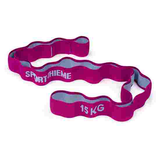 Bande élastique Sport-Thieme « Ring », textile 15 kg, violet-gris