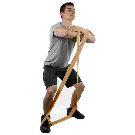Bande de fitness CanDo « Multi-Grip Exerciser » Marron clair, extra facile