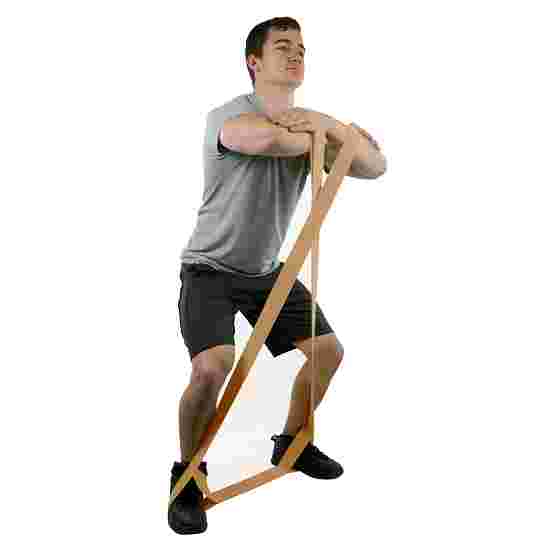 Bande de fitness CanDo « Multi-Grip Exerciser Rolle » Marron clair, extra facile