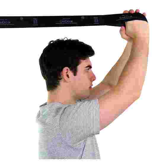 Bande de fitness CanDo « Multi-Grip Exerciser Rolle » Noir, extra difficile
