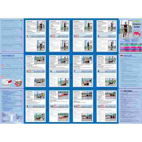 Bande de fitness Sport-Thieme 75 2 m x 7,5 cm, Vert, facile