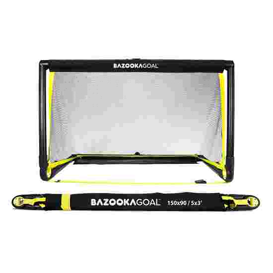 BazookaGoal Mini-Fussballtor &quot;Black Edition&quot; 120x75 cm