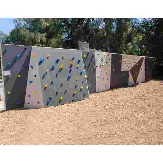 Boulderwand-Bausatz &quot;Outdoor Sport&quot;, Höhe 2,48 m 372 cm, Ohne Überhang