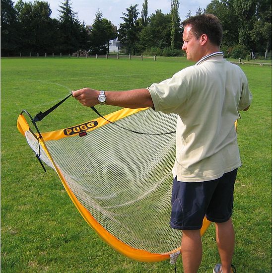 But d'entraînement « Pugg Pop up » Jaune, 183x107x107 cm