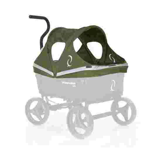 Capote pour chariot Beach Wagon Company pour chariot à tracter « Lite » Vert kaki