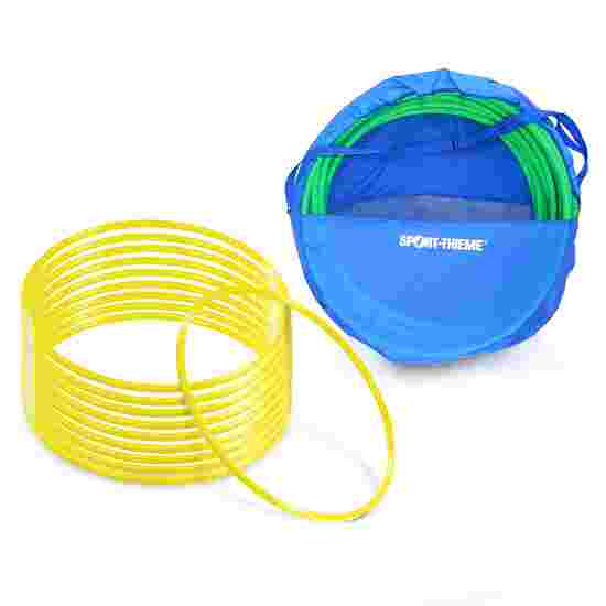 Cerceaux de gymnastique Sport-Thieme Kit avec sac de rangement « ø 80 cm » Jaune