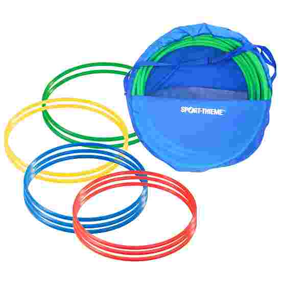 Cerceaux de gymnastique Sport-Thieme par lot avec sac de rangement « ø 70 cm » Multicolore