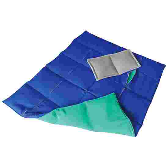 Couvertures lestée Enste Physioform Reha 90x72 cm / Vert-Bleu, Enveloppe extérieure coton