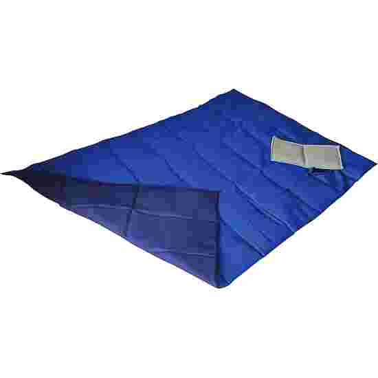 Couvertures lestée Enste Physioform Reha 198x126 cm / Bleu-Bleu foncé, Enveloppe extérieure coton