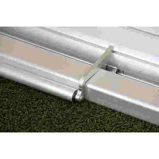 Dispositif antibasculement pour buts de football Cadre au sol, profilé rectangulaire 75x50 mm