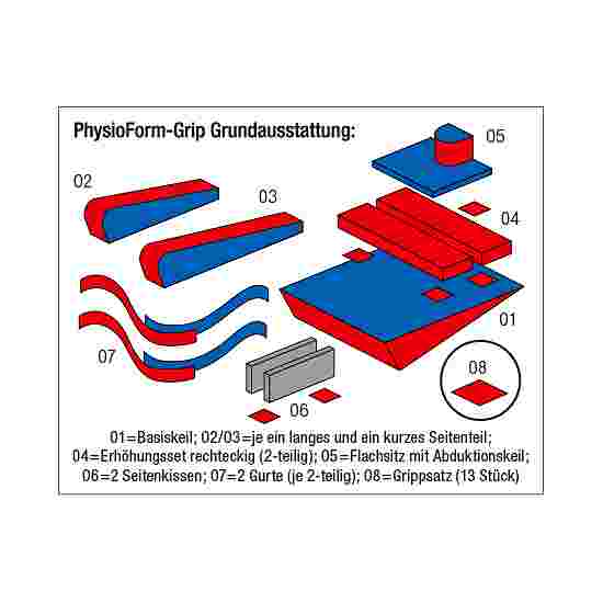 Enste Physioform Reha Lagerungssystem &quot;PhysioForm-Grip&quot; 74x58 cm (Grösse I)