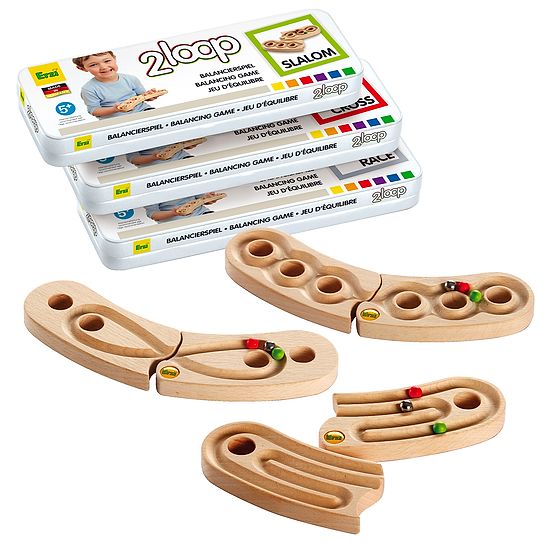 Erzi® Handbalancierspiel-Set „2 Loop“