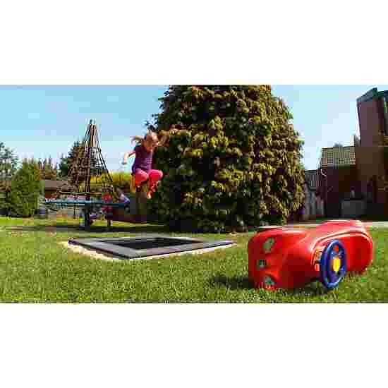 Eurotramp Bodentrampolin Kids Tramp &quot;Playground Mini&quot; Sprungtuch eckig, Ohne Zusatzbeschichtung