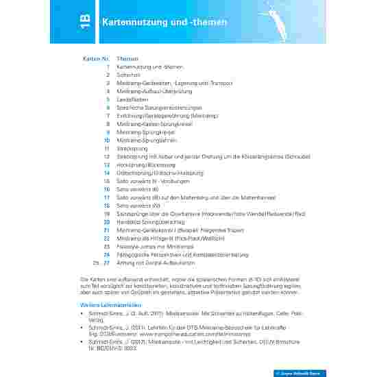 Fiches d'exercices « Minitramp-Aktionskarten »