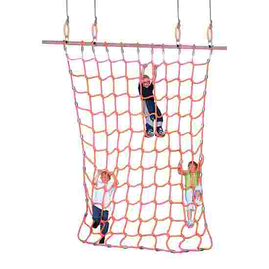 Filet de grimpe Sport-Thieme pour anneaux de gymnastique Polypropylène, orange, 3,5 m