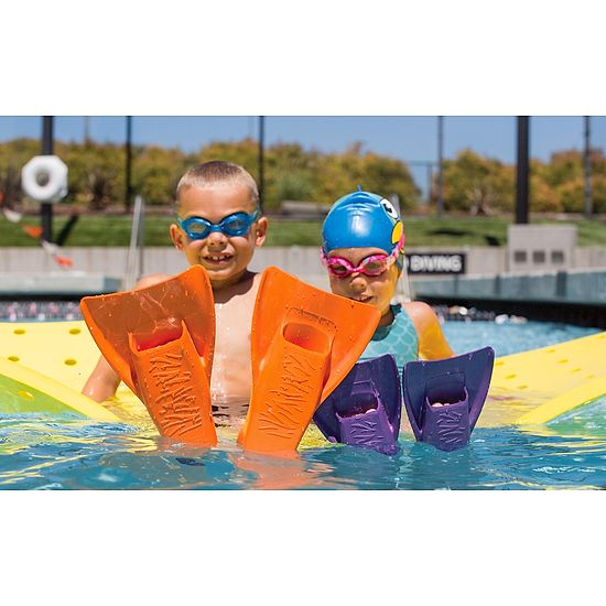 Finis Kinder-Schwimmflosse "Booster" 29-33, Orange