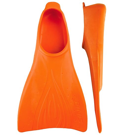 Finis Palmes pour enfants « Booster » 29-33, orange