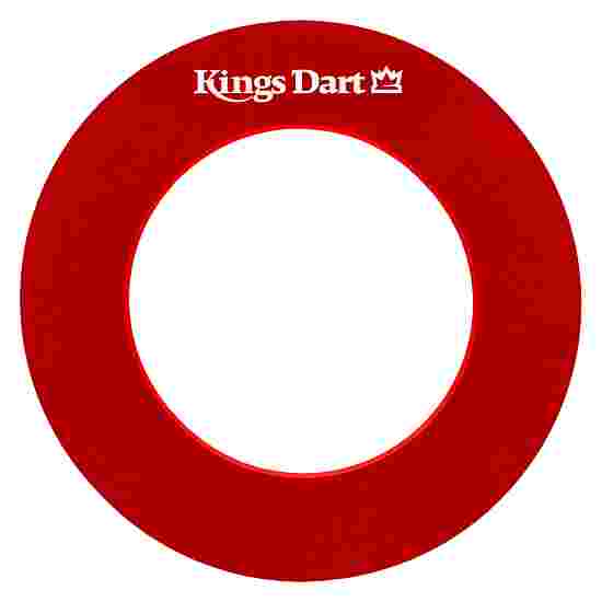 Fond de protection pour jeu de fléchettes Kings Dart Rouge