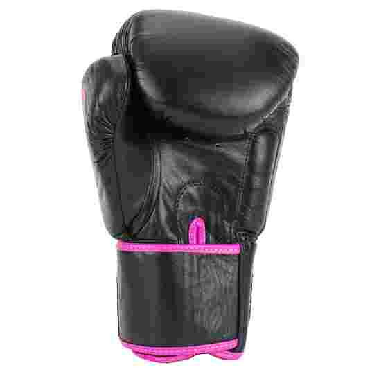 Gant de boxe Super Pro « Warrior » Noir-rose, 12 oz