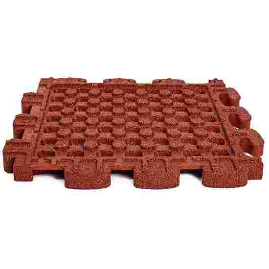 Gum-tech Fallschutzplatte &quot;Puzzle mat 3D&quot; 6 cm, Rot