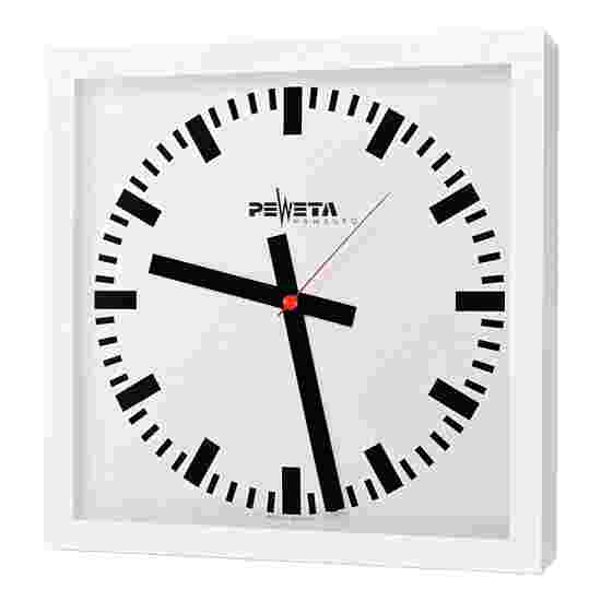 Horloge murale Peweta 40x40 cm, sur secteur Standard, Cadran avec index