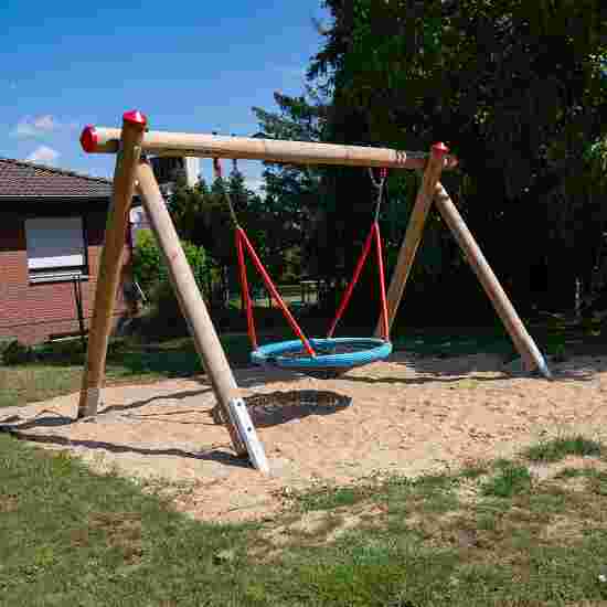 Huck Seiltechnik Balançoire nid d’oiseau en sapin de Douglas Hauteur de suspension 200 cm