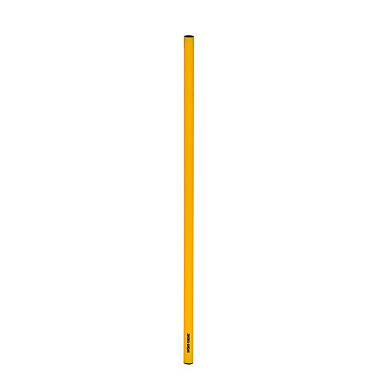 Boje Sport Jalon D'Entraînement 120cm - Plastique Jaune - Pour Football, Rugby, Parcours De Coordination