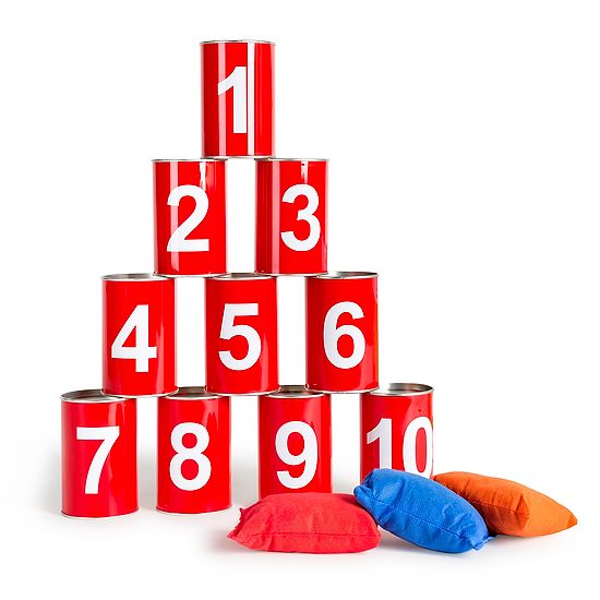 Jeu de chamboule-tout