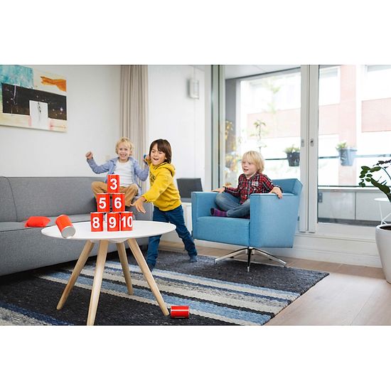 Jeu de chamboule-tout