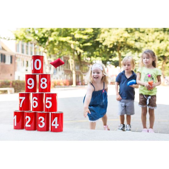 Jeu de chamboule-tout