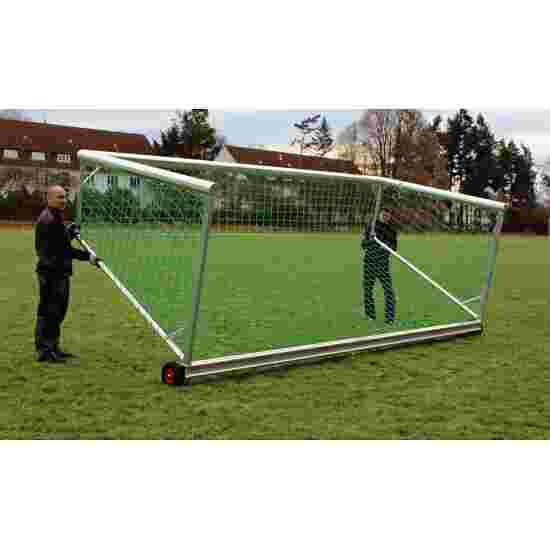Kippsicherung für Jugend-Fussballtore &quot;Safety&quot; Für Jugendtore 5x2 m, untere Tortiefe 1 m, Rechteck-Profil 75x50 mm