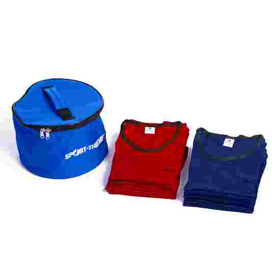 Kit de chasubles Sport-Thieme « Premium » Jeunes, rouge/bleu