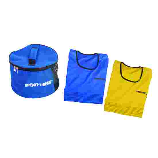 Kit de chasubles Sport-Thieme « Stretch Premium » Adultes, jaune/bleu