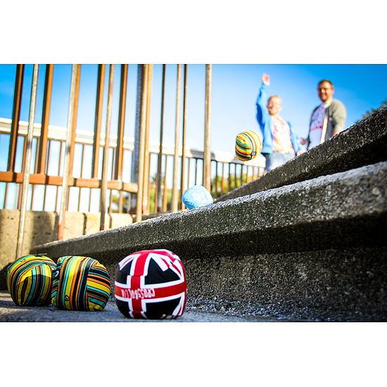 Kit de démarrage Crossboccia® Doublepack pour 2 joueurs Mexican et Dude