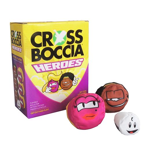 Kit de démarrage Crossboccia® Doublepack pour 2 joueurs Blond et Muffin